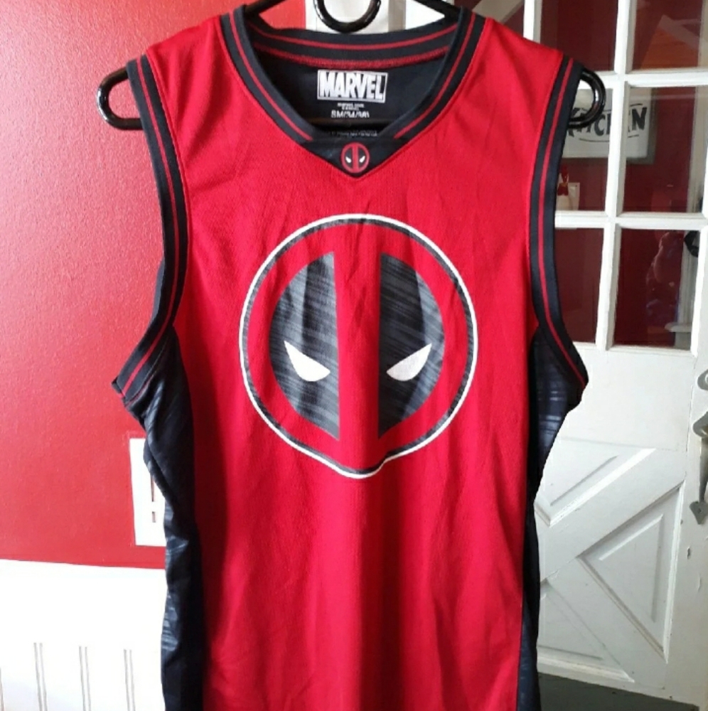Mens Deadpool Jersey
